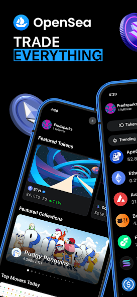 OpenSea trade everything screen